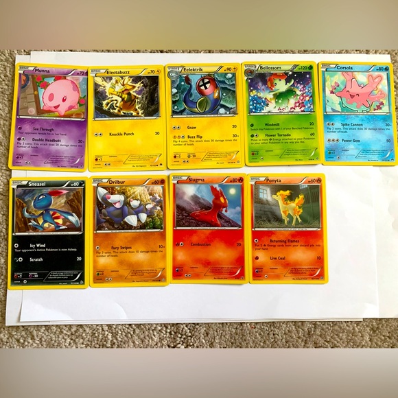 9 preowned Minted pokemon cards - Picture 1 of 11